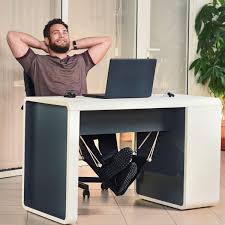 The Foot Hammock By 5fold Products Makes Your Work Easier Desk Adjustable Desk Foot Rest