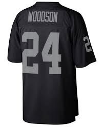 Black And White Throwback Jersey Mitchell Ness Men S Charles Woodson Oakland Raiders Replica Throwback Jersey Black Charles Woodson Oakland Raiders Sports Fan Shop