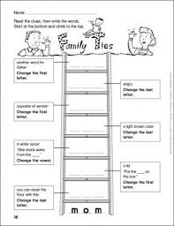 Family Ties Word Ladder Grades 1 2 Word Ladders Word Study Lessons Thanks Words