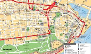 Quebec City Tourist Map Tourist Map Quebec City Quebec