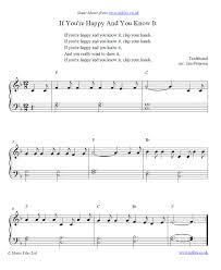 Buying and listening to digital music has never been easier. If You Re Happy And You Know It A Traditional Children S Song Download Pdf Sheet Music Midi Mp3 Files