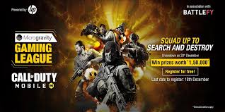 The reason for garena free fire's increasing popularity is it's compatibility with low end devices just as. Microgravity Gaming League To Host Call Of Duty Mobile Tournament Powered By Hp India Animationxpress