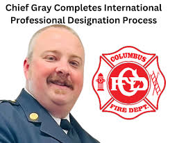News Flash • Columbus Fire Chief Ryan Gray completes Interna