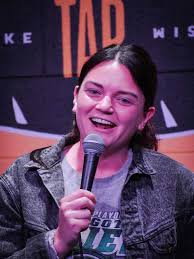 Our third headliner Raegan Niemela had the crowd laughing! #laughingtapmke  #milwaukeecomedy #supportlocalmke #walkerspoint #thingstodoinmilwaukee  #standupcomedy #standup #comedyclub #livecomedy #discovermke #mkehome  #mkexplore