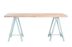 Trestle Table Vintage Blue Timber Desk Dining Table Console Table Coffee Table Kids Desk Breakfast Ba Timber Desk Trestle Table Wooden Trestle Table