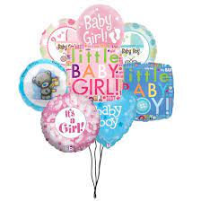 Where to buy flowers and gifts online for new babies? New Baby Balloon Bouquet World Of Flowers Florist Basildon