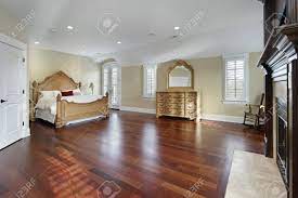 We love cherry wood flooring ideas. Large Master Bedroom With Cherry Wood Flooring Stock Photo Picture And Royalty Free Image Image 10537557