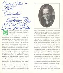 Books containing reference to antonia brico antonia brico and jean sibelius i will not be deflected from my course: Antonia Brico Program Signed Historyforsale Item 18331