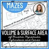 The other sides are each 4 m. Volume Of Prisms And Cylinders Maze Worksheets Teaching Resources Tpt