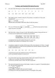 Unlike variance, the standard deviation is the square root of the value (numerical) which shall be obtained while one is calculating the variance. Standard Deviation Teaching Resources Standard Deviation Probability Worksheets Worksheets