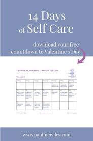 Free Download 14 Days Of Self Care Pauline Wiles Self Care Self Care