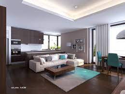 Apartment Living Interior Decor With Modern Minimalist Style Modern Apartment Living Deco Modern Apartment Furniture Blue Living Room Color Apartment Interior