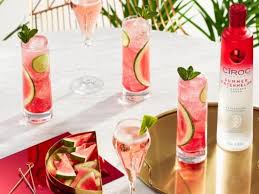 Like harry, ron and hermione, the trio of cranberry juice, grapefruit juice and vodka belongs together. How To Make The Ciroc Watermelon Spritz A Lush Life Manual