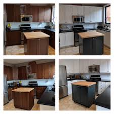 Maybe you would like to learn more about one of these? Refinishing And Painting Kitchen Cabinets Before And After Pictures