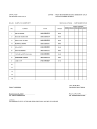 Contoh format absensi pkl mahasiswa. Absen Mahasiswa Magang V4