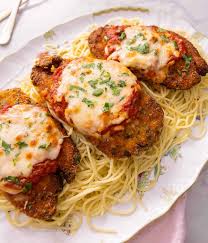 We start with the marinara sauce. Chicken Parmesan Preppy Kitchen