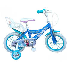 Toate categoriile scaune auto carucioare masinute electrice tolocare biciclete triciclete trotinete patine si role. Bicicleta 16 Frozen Biciclete Copii 5 7 Ani