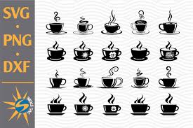 Download Coffee Cups Svg Png Dxf Digital Files Include 747810 Cut Files Design Bundles PSD Mockup Templates