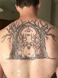 Maybe you would like to learn more about one of these? Doors Of Durin By Magic Marge At Lady Luck Tattoo In Phoenix Tattoos