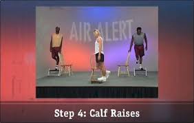 Air Alert Vertical Jump Training Step 4 Calf Raises