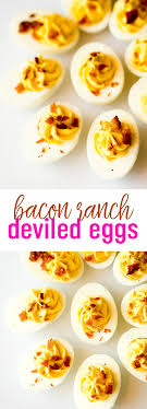 Bacon Ranch Deviled Eggs Recipe Ranch Deviled Eggs Recipe Ranch Deviled Eggs Deviled Eggs Recipe Ranch Deviled Eggs Recipe