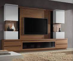 Pin By Andrea Del On Muebles De Madera Tv Unit Furniture Design Living Room Tv Unit Designs Living Room Tv Unit