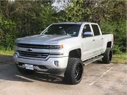 These control arms worked great on my 2017 silverado 1500 with a 6 lift and 35x12.50 20 tires. 2017 Chevrolet Silverado 1500 Wheel Offset Super Aggressive 3 5 Suspension Lift 6 966251 Team Stance