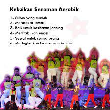 Perbadanan putrajaya menjalankan program ini menerusi local agenda 21 putrajaya pada hari ahad setiap minggu dan. Kelebihan Senaman Aerobik Nashata