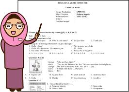 Soal Uas Bahasa Inggris Kelas 7 Semester 1 Dan Kunci Jawaban Teori Dan Soal
