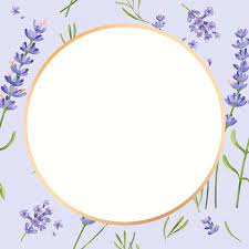 Gold Round Lavender Flower Frame Design Resource Free Image By Rawpixel Com Paeng Flower Frame Frame Design Free Illustrations