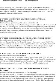 Quality reading, in one simple space. Grammatica Viva Ebook Kindle Pdf Free Download