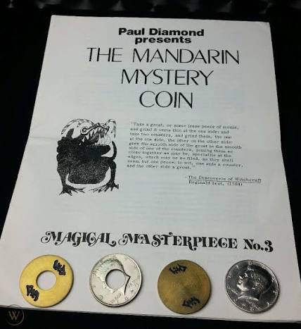 The great mandarin coin mystery (rare coin magic trick) Paul Diamond |  #1779306520
