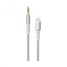 Porodo Metal Braided Lightning To Aux Cable 1 2m