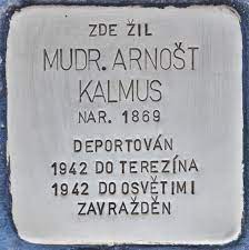File:Stolperstein für Mudr. Arnost Kalmus (Prague).jpg - Wikimedia Commons