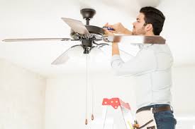 I knew there was zero chance my husband would replace two ceiling fans just because i didn't like the shades, so when i saw this cage light cover on amazon i thought it just might. How To Install A Ceiling Fan A Step By Step Guide Direct Energy