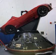 Elon musk posted the last image captures of the tesla on his instagram. First Image Of Elon Musk S Tesla Roadster Getting Ready To Go To Mars On A Spacex Rocket Electrek