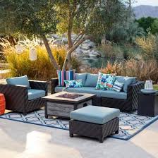 Belham Living Cara All Weather Wicker Fire Pit Conversation Set Outdoor Fire Pit Backyard Fire Outdoor Fire