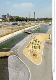 University Park Essen Scape Landschaftsarchitekten 06 Landscape Architecture Works Landezine Urban Architecture Landscape Plans Urban Landscape
