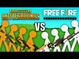 Pubg gamer vs free fire gamers this video is totally made in mobile. Pubg Vs Free Fire Stickman Animation Youtube