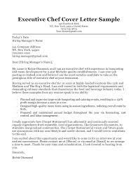 Preparing menus and motivating and supervising kitchen staff. Chef Cover Letter Sample Writing Tips Resume Companion
