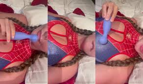Lexi Marvel JOI Spider Man Suits Video Leaked