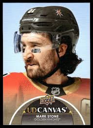 2021-22 Upper Deck UD Canvas Mark Stone Vegas Golden Knights #C83