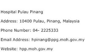 Hospital pulau pinang jalan residensi, penang tel: Hospital Pulau Pinang Address Contact Number Of Hospital Pulau Pinang