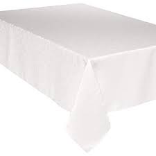 Nappe Rectangulaire Jacquard Blanc Anti Tache Nappe Nappe De Table Anti Tache