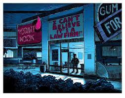 Springfield By Night In Pictures Tim Doyle The Simpsons Simpsons Art