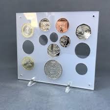 Royal Mint Annual Coin Set 2018 Perspex Coin Display Coin Collective