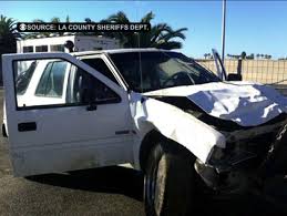 Abandoned Car Found In Surf At Dan Blocker State Beach Cbs Los Angeles