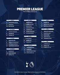 The season runs from august to may, and teams play each other both home and away to fulfil a total of 38 games. 2021 2022 Epl Fixtures Have Been Released City Travel To Spurs On First Day All Football