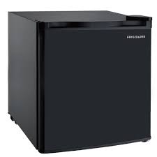 Before checking the frigidaire controls, check the air vents for blockage. Frigidaire 1 6 Cu Ft Mini Fridge In Black Efr100 Black The Home Depot