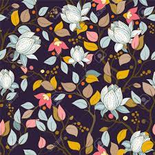 Looking for the best wallpapers? Colorful Floral Pattern Vector Wallpaper With Big Illustration Royalty Free Cliparts Vectors And Stock Illustration Image 101257300
